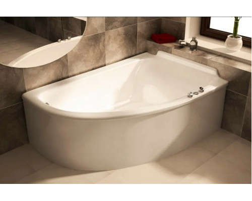Ванна из литьевого мрамора Astra-Form Анастасия 182х125 см (правая) с ножками в комплекте
