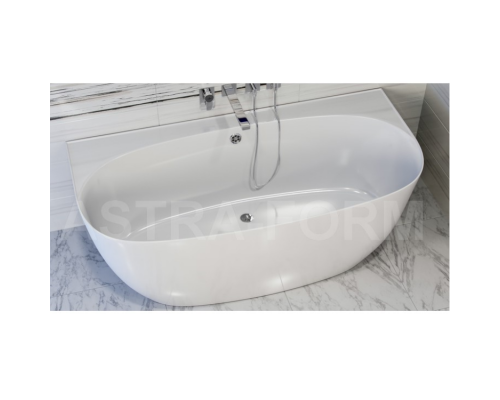 Ванна из литьевого мрамора Астра-Форм Атрия пристеночная 170x85