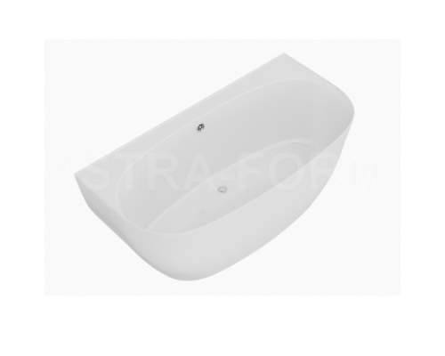 Ванна из литьевого мрамора Астра-Форм Атрия пристеночная 170x85