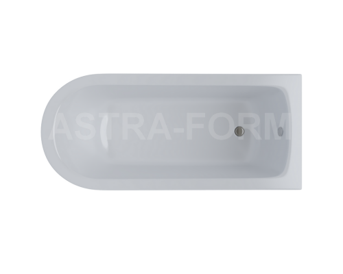 Ванна из литьевого мрамора Astra-Form Ретро 170х75 (ножки белые)