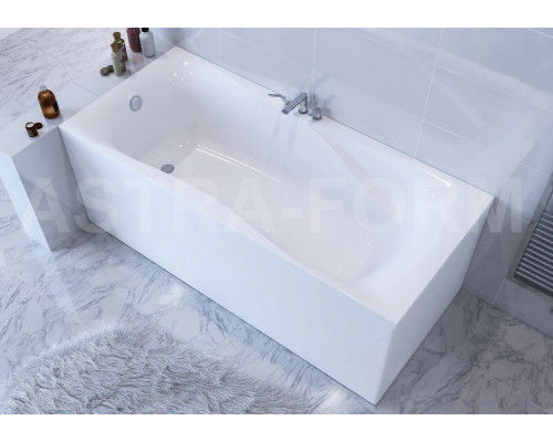 Ванна из литьевого мрамора Astra-Form Вега Люкс 170х80 с ножками в комплекте
