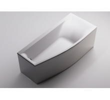 Ванна из литьевого мрамора Astra-Form Скат 170х75 см (правая) с ножками в комплекте