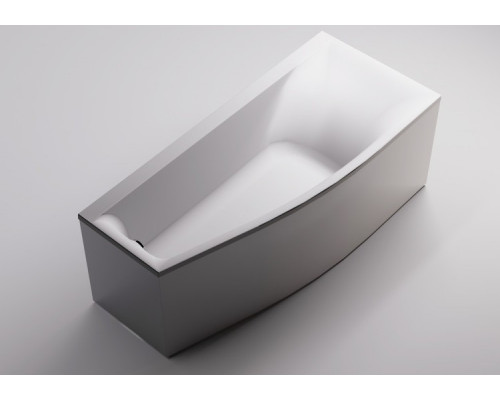 Ванна из литьевого мрамора Astra-Form Скат 170х75 см (правая) с ножками в комплекте