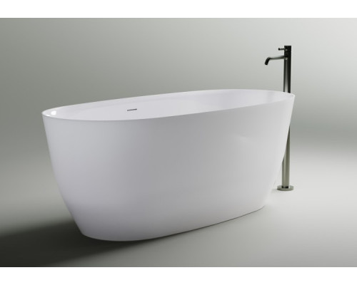 Ванна из литьевого мрамора Астра-Форм Атрия 160x75 см с интегрированным приливом