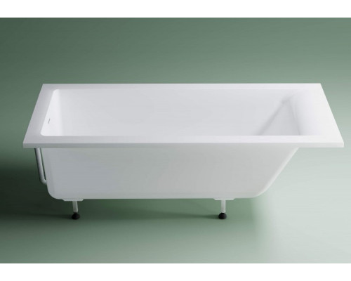 Ванна Astra-Form Нейт SOLID 170x70 см с интегрированным переливом в комплекте (матовая)