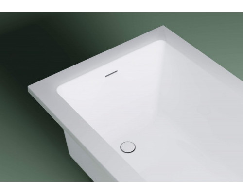 Ванна из литьевого мрамора Astra-Form Нейт 170x70 см с интегрированным переливом в комплекте