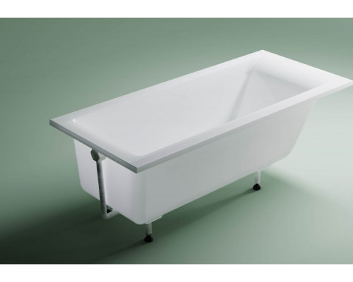 Ванна из литьевого мрамора Astra-Form Нейт 170x70 см с интегрированным переливом в комплекте