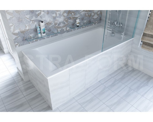 Ванна из литьевого мрамора Astra-Form Нейт 160х70 с ножками в комплекте