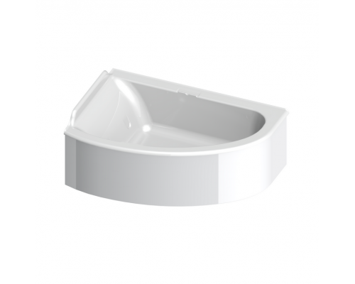 Ванна из литьевого мрамора Astra-Form Анастасия 182х125 см (левая) с ножками в комплекте
