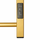 Полотенцесушитель электрический с/т Comfysan Unico-K EC-8 80/40, MAT GOLD RAL