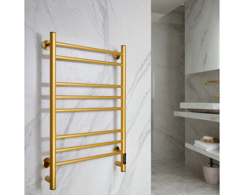 Полотенцесушитель электрический с/т Comfysan Vita EC-8 80/40, матовое золото