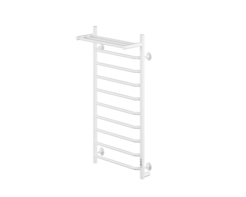 Полотенцесушитель электрический с/т Comfysan Scola EC-10 100/40 с полкой, белый