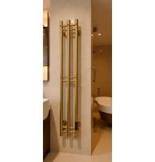 Полотенцесушитель электрический с/т Comfysan Alto EC-3 120/15, MAT GOLD RAL