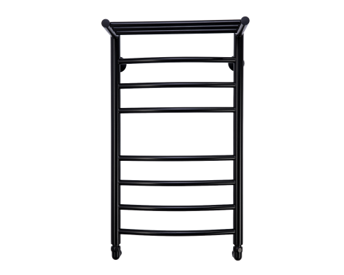 Полотенцесушитель водяной Comfysan Noumi W-8 80/40 с полкой, черный