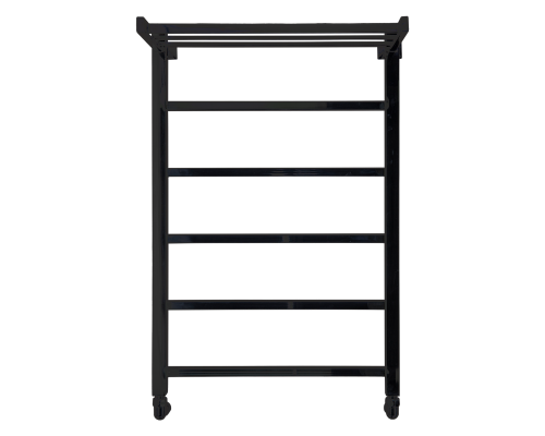 Полотенцесушитель водяной Comfysan Marte-K W-6 80/50 с полкой, черный