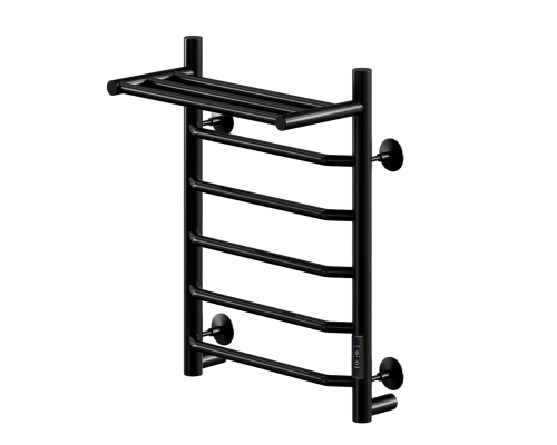 Полотенцесушитель электрический с/т Comfysan Scola EC-6 60/50 с полкой, черный