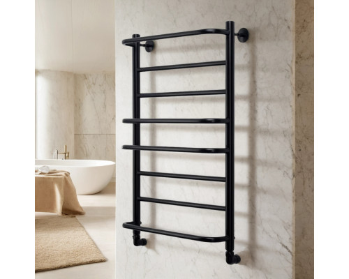 Полотенцесушитель водяной Comfysan Puro W-8 80/50, черный