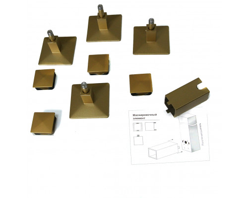 Полотенцесушитель электрический с/т Comfysan Alto-K EC-3 120/15, MAT GOLD RAL