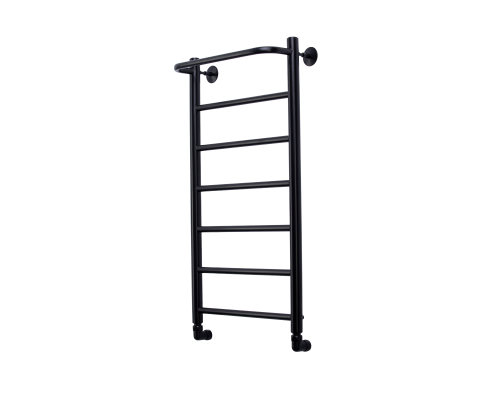 Полотенцесушитель водяной Comfysan Capri W-8 80/40 с полкой, черный