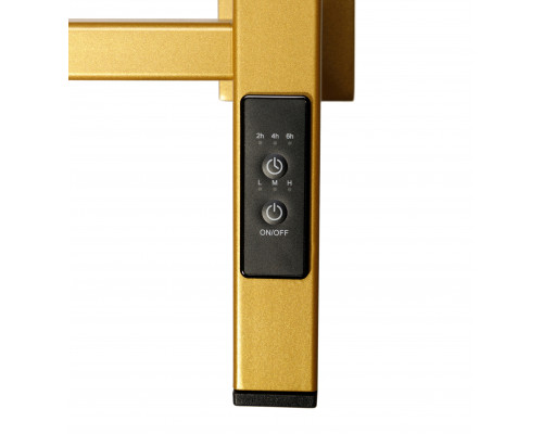 Полотенцесушитель электрический с/т Comfysan Verona-K EC-8 100/50, матовое золото