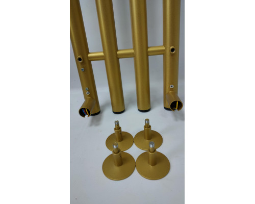 Полотенцесушитель электрический с/т Comfysan Alto EC-4 120/18, матовое золото