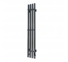 Полотенцесушитель электрический с/т Comfysan Alto-K EC-4 120/18, оружейная сталь