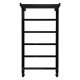 Полотенцесушитель водяной Comfysan Marte-K W-6 80/40 с полкой, черный
