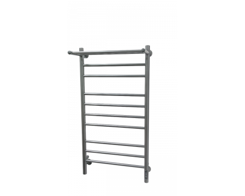 Полотенцесушитель электрический с/т Comfysan Luce EC-10 100/50 с полкой, ТИТАНОВЫЙ ГРАФИТ RAL