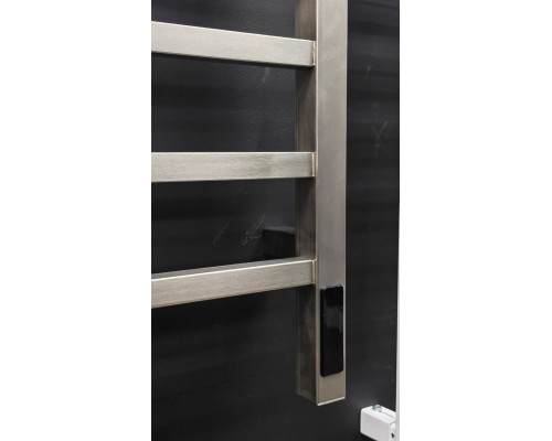 Полотенцесушитель электрический с/т Comfysan Мэджик-К (Magico-K) EC-8 80/50, никель, гальваника