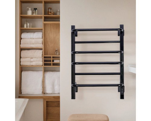 Полотенцесушитель электрический с/т Comfysan Puro-K EC-6 60/40, черный