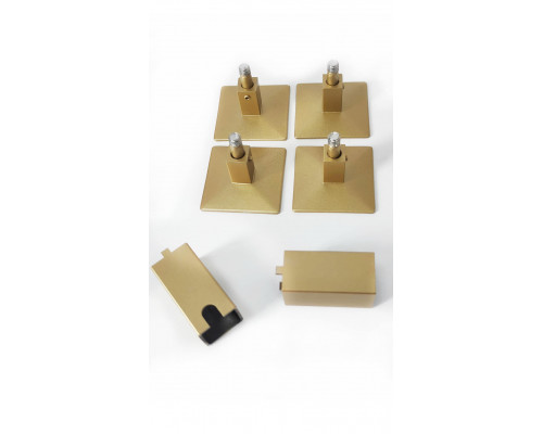 Полотенцесушитель электрический с/т Comfysan Unico-K EC-8 80/50, MAT GOLD RAL