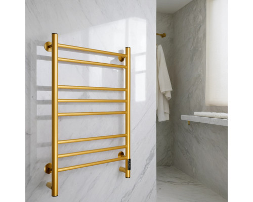 Полотенцесушитель электрический с/т Comfysan Vita EC-8 80/50, матовое золото