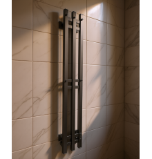 Полотенцесушитель электрический с/т Comfysan Alto-K EC-3 120/15, ТИТАНОВЫЙ ГРАФИТ RAL