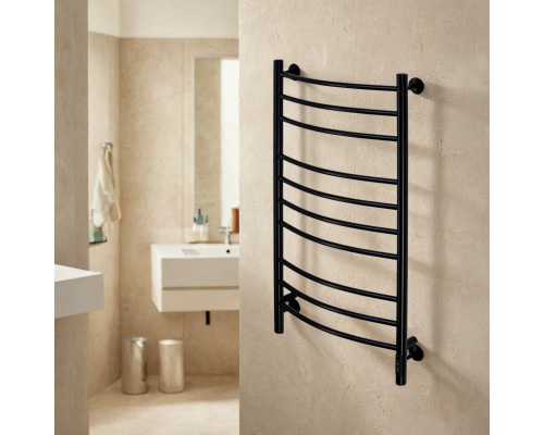 Полотенцесушитель электрический с/т Comfysan Noumi EC-10 100/50, черный