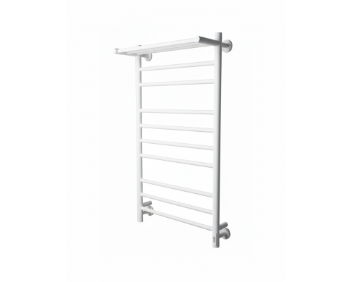 Полотенцесушитель электрический с/т Comfysan Luce EC-10 100/50 с полкой, белый