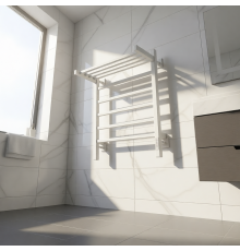 Полотенцесушитель электрический с/т Comfysan Marte-K EC-6 60/50 с полкой, белый