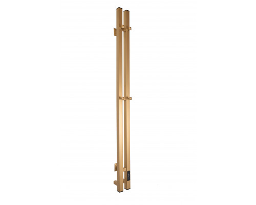 Полотенцесушитель электрический с/т Comfysan Alto-K EC-2 120/6, матовое золото