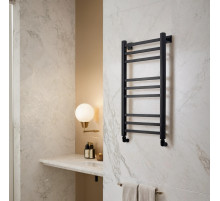 Полотенцесушитель водяной Comfysan Пиоли-К (Pioli-K) W-8 80/40, черный