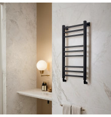 Полотенцесушитель водяной Comfysan Пиоли-К (Pioli-K) W-8 80/40, черный
