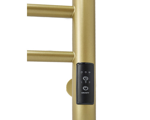 Полотенцесушитель электрический с/т Comfysan Luce EC-8 80/40, MAT GOLD RAL