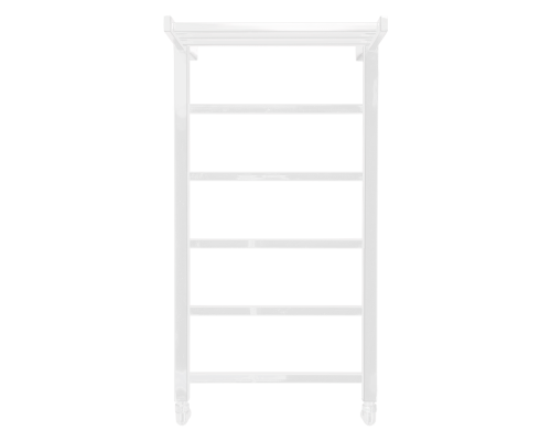 Полотенцесушитель водяной Comfysan Мартэ-К (Marte-K) W-6 80/40 с полкой, белый