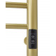 Полотенцесушитель электрический с/т Comfysan Luce EC-8 80/50, MAT GOLD RAL