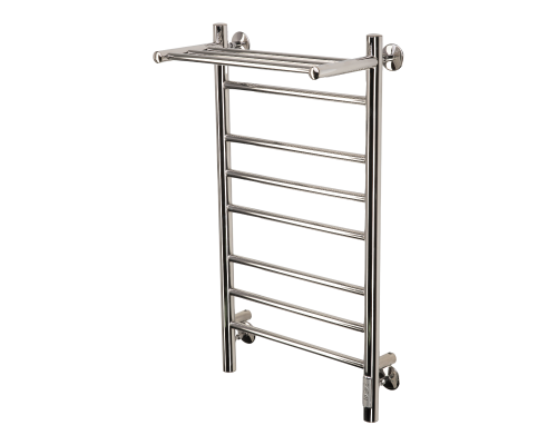 Полотенцесушитель электрический с/т Comfysan Luce EC-8 80/40 с полкой, хром