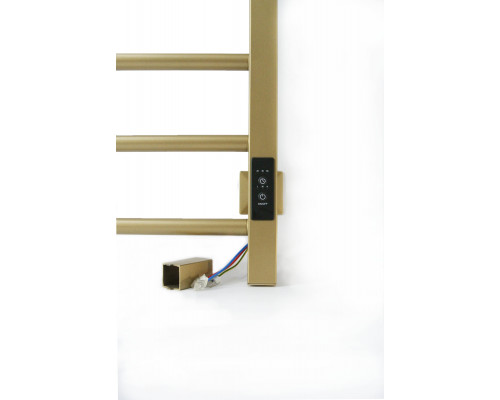 Полотенцесушитель электрический с/т Comfysan Unico-K EC-8 80/50, MAT GOLD RAL