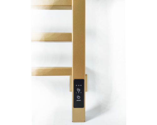 Полотенцесушитель электрический с/т Comfysan Pioli-K EC-8 80/50, MAT GOLD RAL