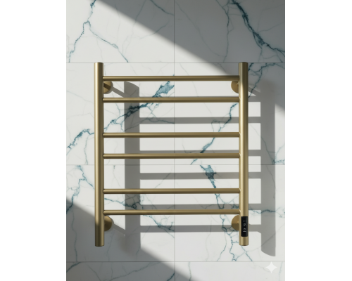 Полотенцесушитель электрический с/т Comfysan Luce EC-6 60/50, MAT GOLD RAL