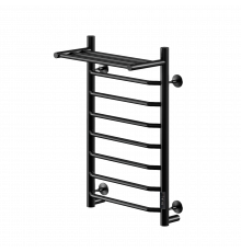 Полотенцесушитель электрический с/т Comfysan Scola EC-8 80/50 с полкой, черный