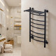Полотенцесушитель электрический с/т Comfysan Noumi EC-8 80/40 с полкой, черный