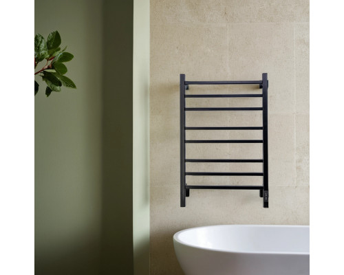 Полотенцесушитель электрический с/т Comfysan Pioli-K EC-8 80/50, черный