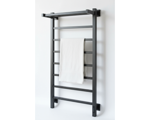 Полотенцесушитель электрический с/т Comfysan Marte-K EC-8 100/50 с полкой, ТИТАНОВЫЙ ГРАФИТ RAL